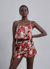 Floral Red