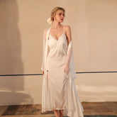 White suspender nightdress