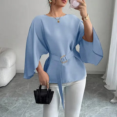 Blue (with belt)