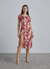 Floral Red