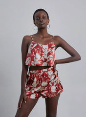 Floral Red