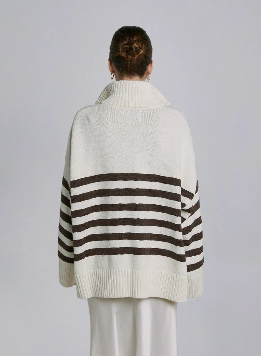 Brown & White