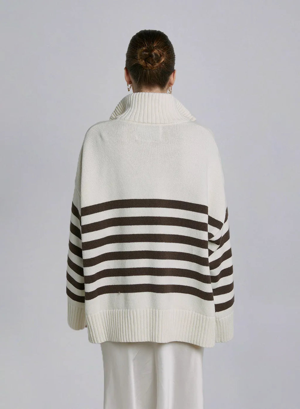 Brown & White