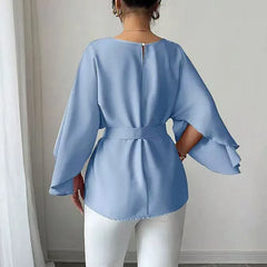 Blue (with belt)