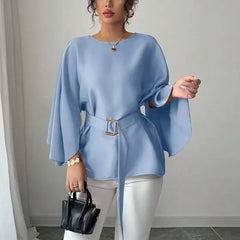 Blue (with belt)