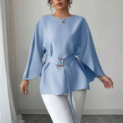 Blue (with belt)