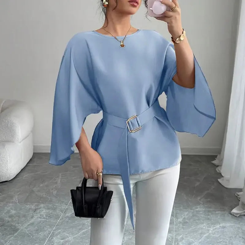 Blue (with belt)